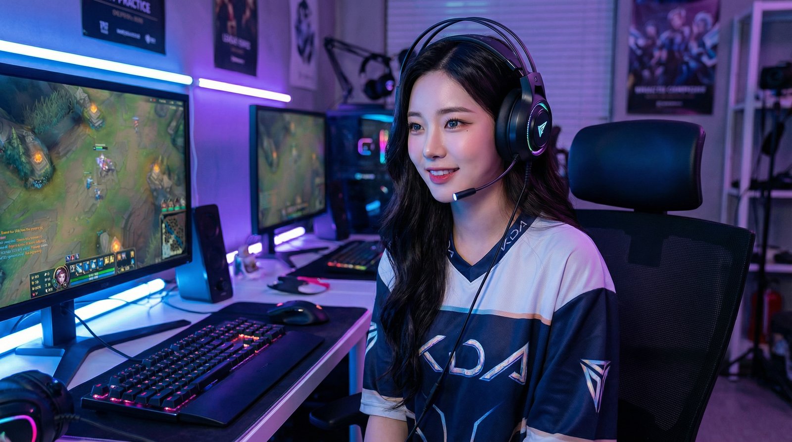 幼女漫画英雄联盟视频解说